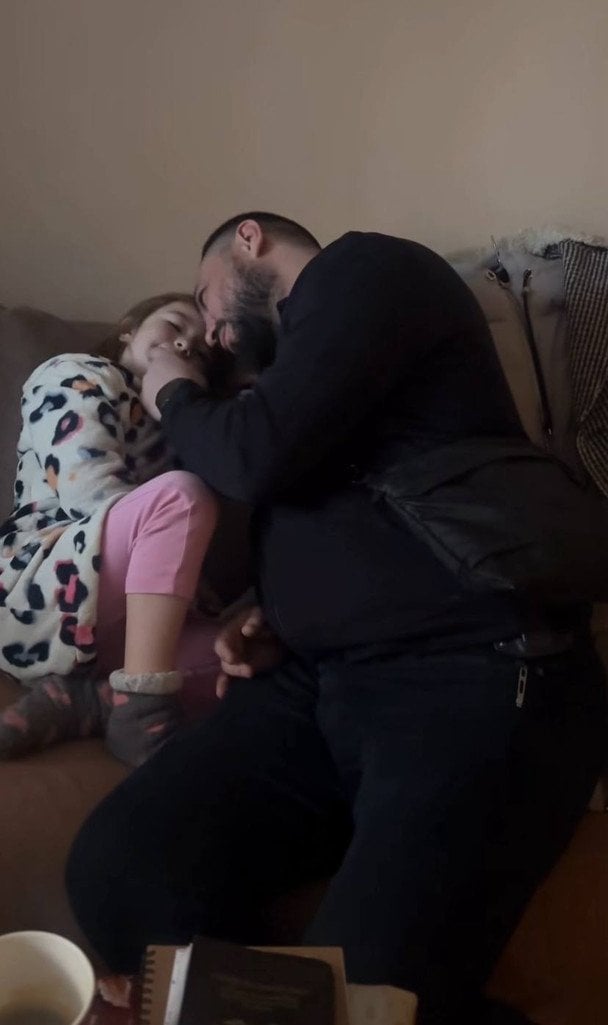 Чоловік та донька Наталки Карпи / &copy; instagram.com/natalkakarpa