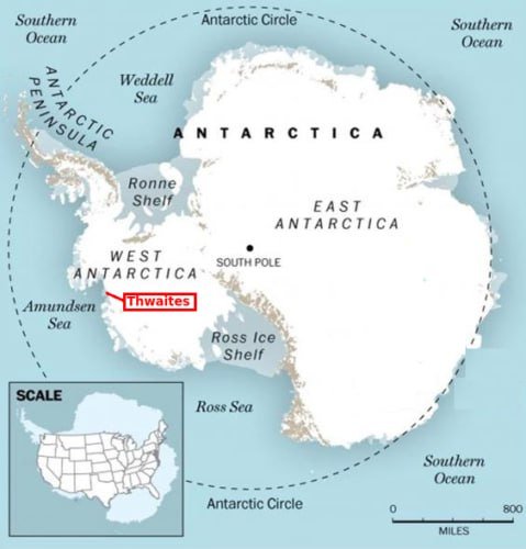 “Льодовик Судного дня” почало трясти: загроза затоплення Нью-Йорка, Амстердама, Одеси та інших міст