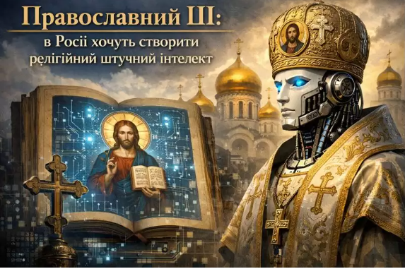 «Православний ШІ»: в Росії хочуть створити релігійний штучний інтелект