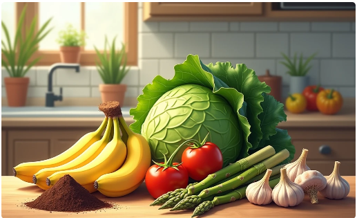 Здоровий кишківник починається з пребіотиків: топ-8 продуктів