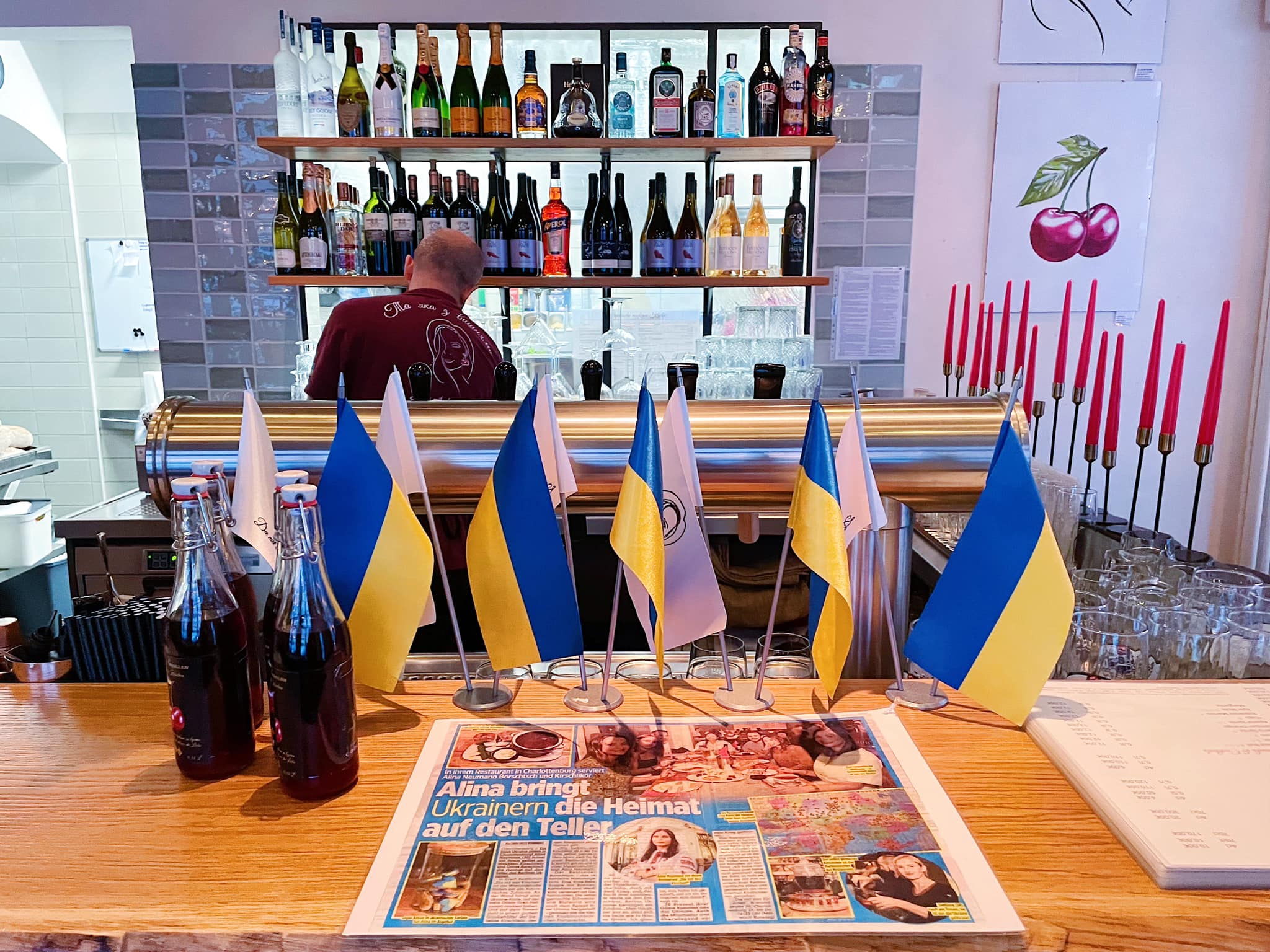 \"Die mit den Kirschen\": у Берліні український ресторан увійшов до престижного рейтингу
