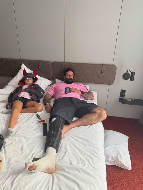 Даніель Салем з&nbsp;донькою / &copy; instagram.com/lidalee_official