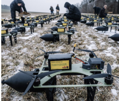 У Чехії створили “дрони-ждуни” для України на базі захопленого російського БПЛА