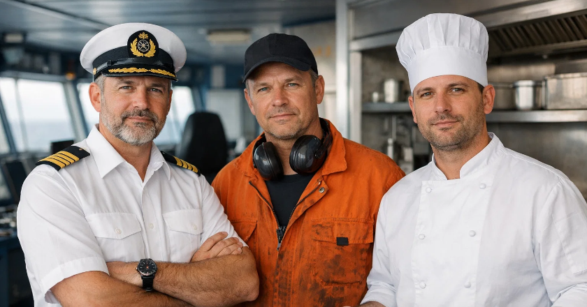 Должности на корабле: экипаж судна, состав и обязанности моряков