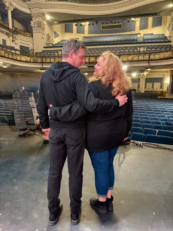 Леся Самаєва з&nbsp;чоловіком / &copy; instagram.com/lesia_samaieva/