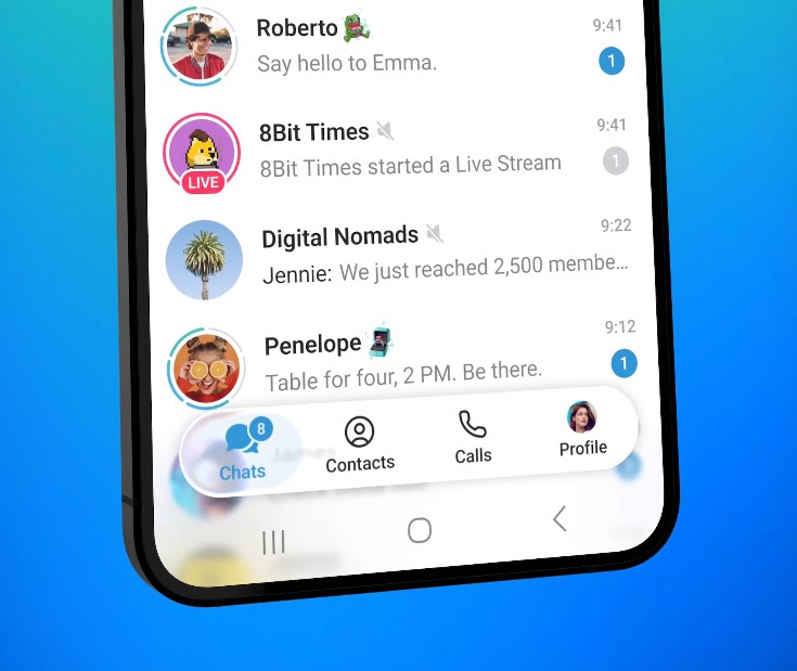 Telegram для Android отримав найбільший редизайн і систему крафту подарунків