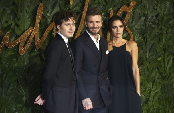 Девід та Вікторія Бекхеми з сином Брукліном / &copy; Associated Press