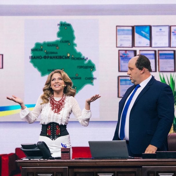 Яна Глущенко у "Дизель шоу" / &copy; instagram.com/yamo4ka