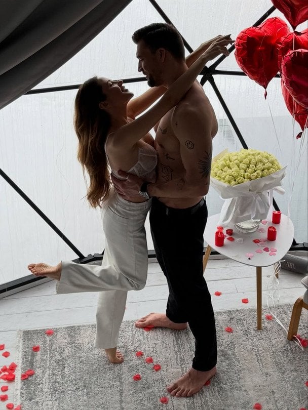 Наталка Денисенко з&nbsp;Юрієм Савранським / &copy; instagram.com/savransky_yuriy