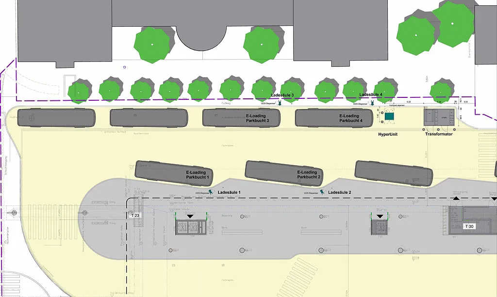 Компанія Daimler Buses розвиває мережу зарядних станцій для електробусів