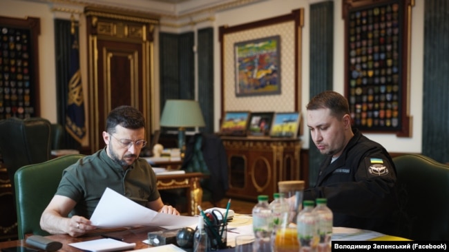 Володимир Зеленський і Кирило Буданов