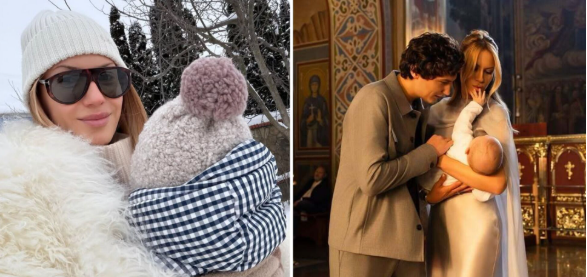 Леся Нікітюк засвітила обличчя 8-місячного сина, який помітно підріс