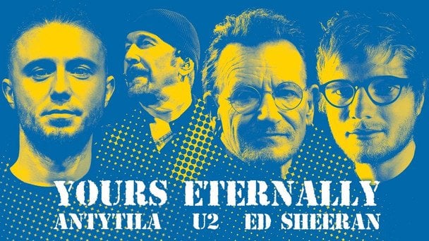 Тарас Тополя, Ед&nbsp;Ширан і&nbsp;U2