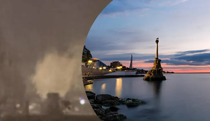 Заграва – на пів неба: у Севастополі, Качі та Саках прогриміла серія потужних вибухів 