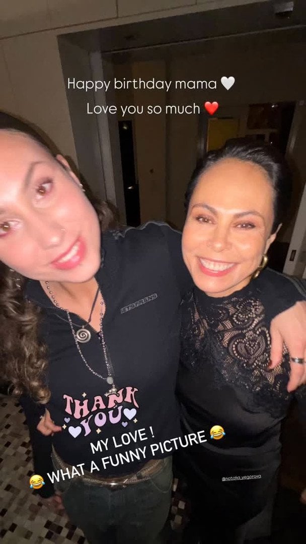 Наталія Єгорова з донькою від Віталія Кличка / &copy; instagram.com/natalia_yegorova