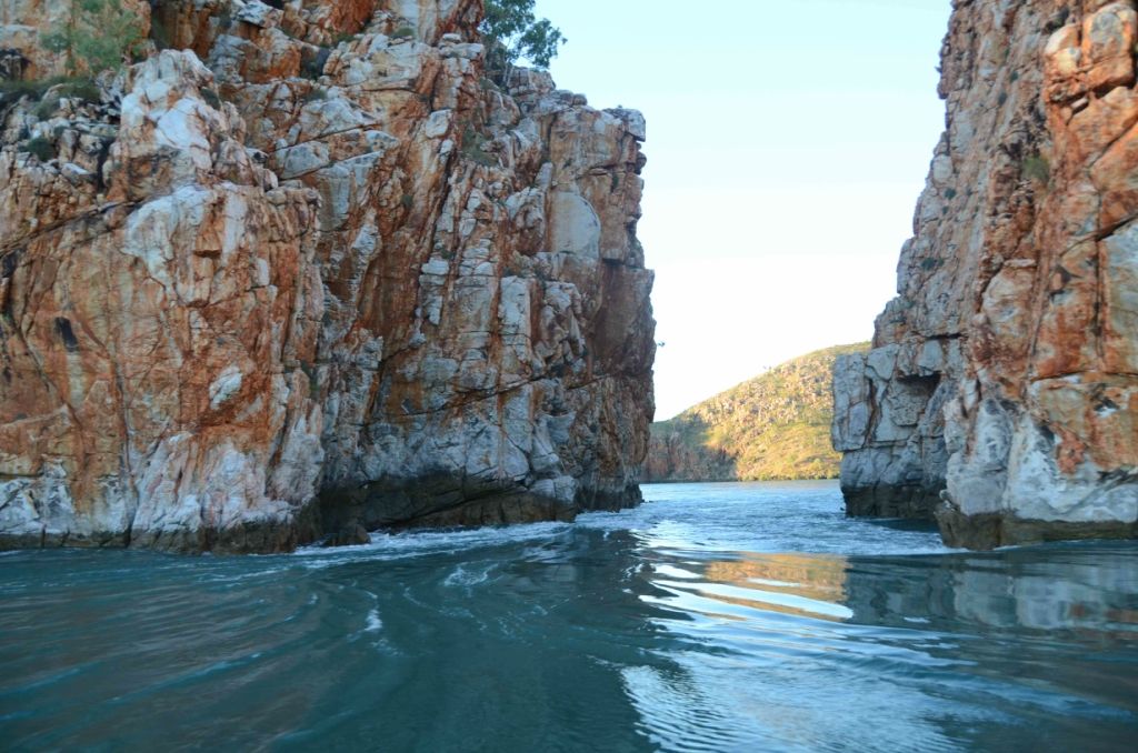 Поразительный горизонтальный водопад в Австралии (ФОТО)