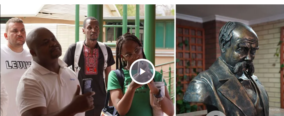 Історична подія: у Ботсвані встановили перший в Африці памʼятник Тарасу Шевченку. Фото