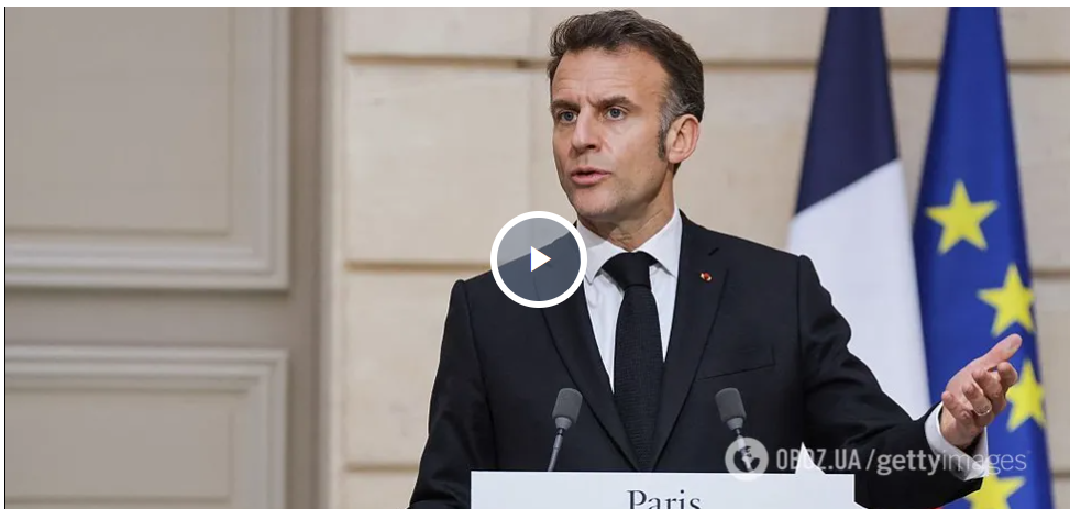 "Держави, які воюють з Іраном, мають це розуміти": Макрон нагадав про співпрацю Тегерану з Москвою