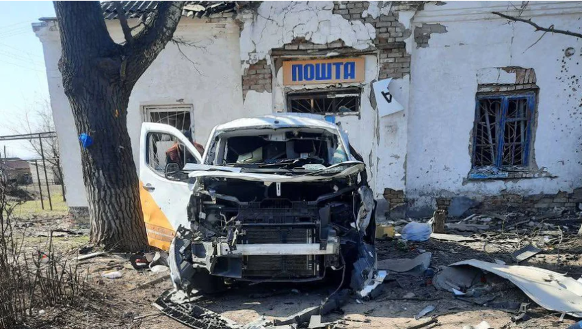 Смілянський: атаки росії знищили або частково пошкодили чотири відділення «Укрпошти»