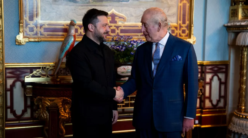 Зеленський зустрівся з королем Чарльзом III