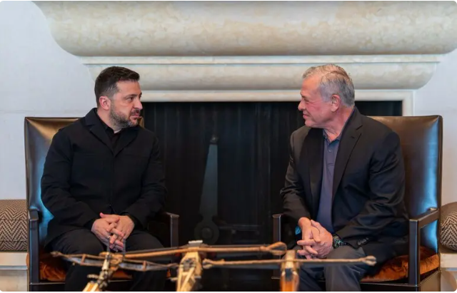 Зеленський запропонував Йорданії українську систему захисту від дронів та ракетних ударів