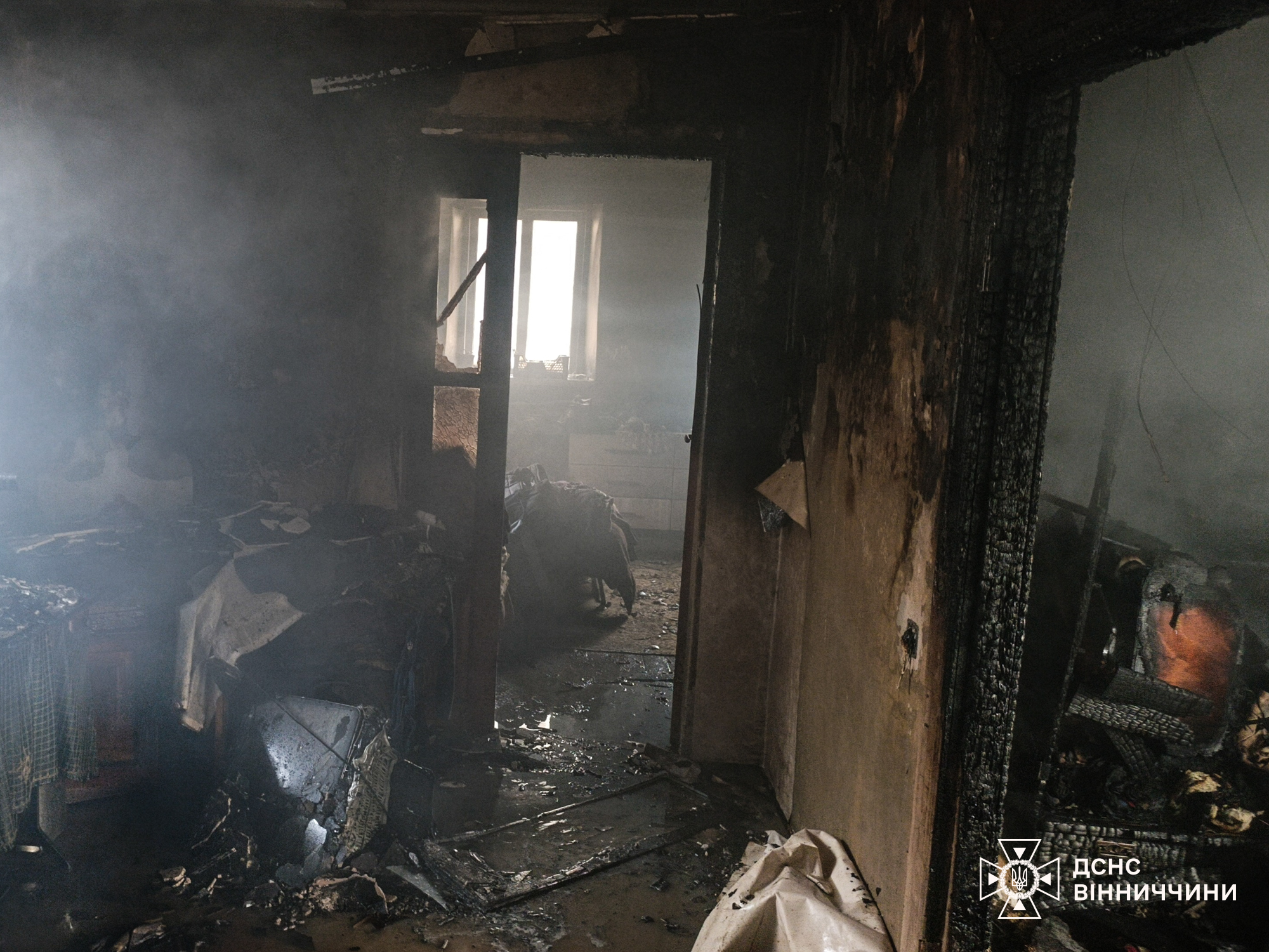 На Вінниччині під час пожежі загинуло подружжя