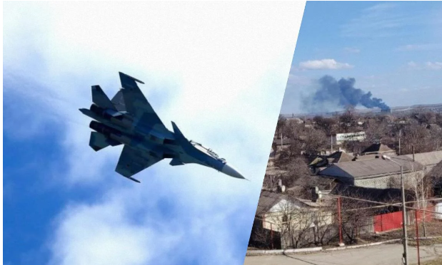 Росіяни заявляють про втрату винищувача Су-34