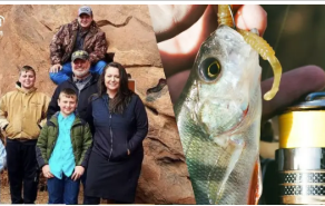 Живий скарб: американські рибалки знайшли всередині окуня маленьке живе черепашеня