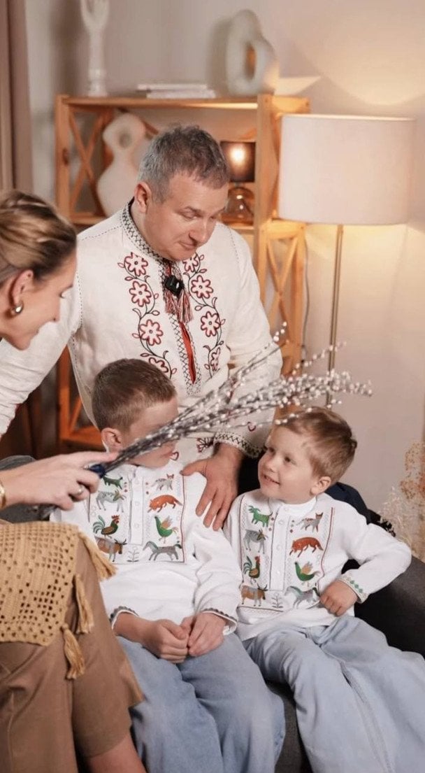 Катерина Осадча та&nbsp;Юрій Горбунов з&nbsp;дітьми / &copy; instagram.com/kosadcha