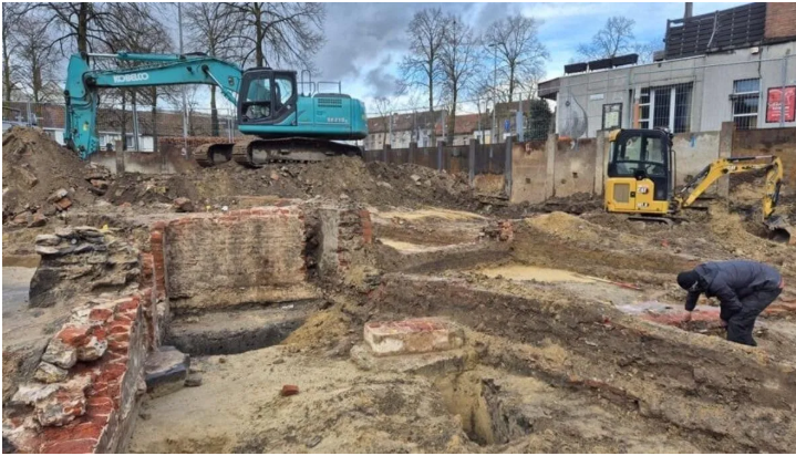 У Генті під житловою забудовою знайшли цілий середньовічний квартал і понад 200 поховань