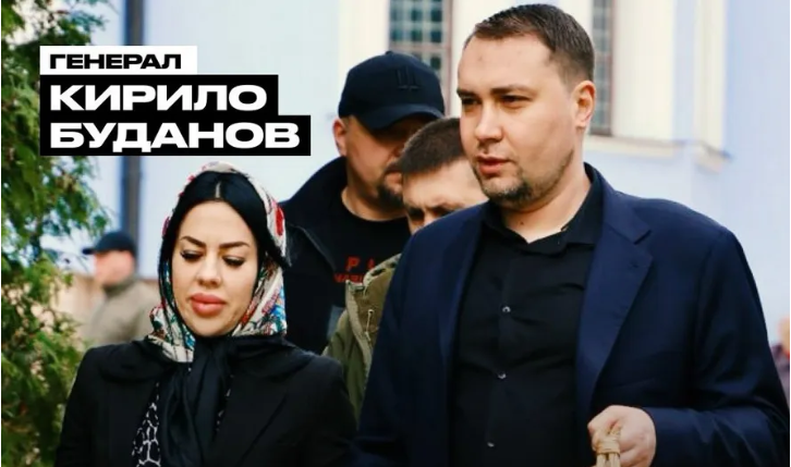 Буданов показав, як із дружиною та охоронцями паски святив