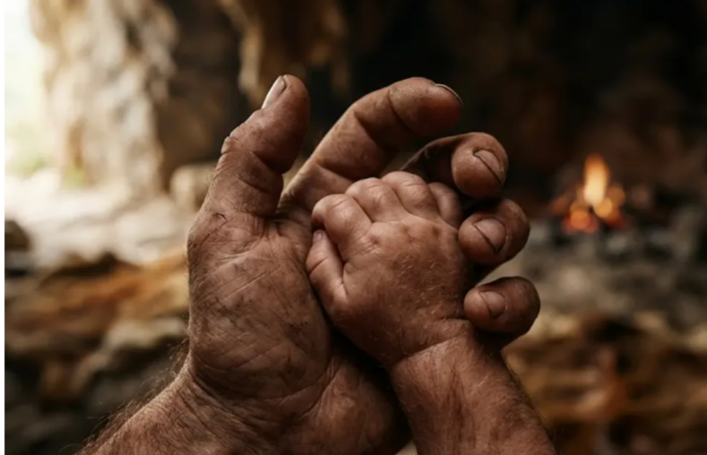 Широкі плечі та масивні кістки: вчені відтворили вигляд новонародженого неандертальця