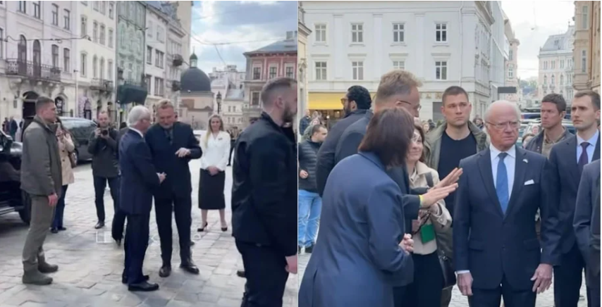 "Так ще не зверталися": мер Львова під час зустрічі з королем Швеції переплутав звертання 