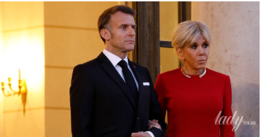 Яка розкішна: Бріжит Макрон у червоній сукні захопила елегантним образом на державній вечері (фото)