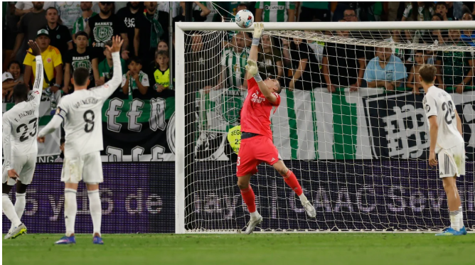 Змарнований героїзм Луніна у відеоогляді матчу Бетіс – Реал – 1:1