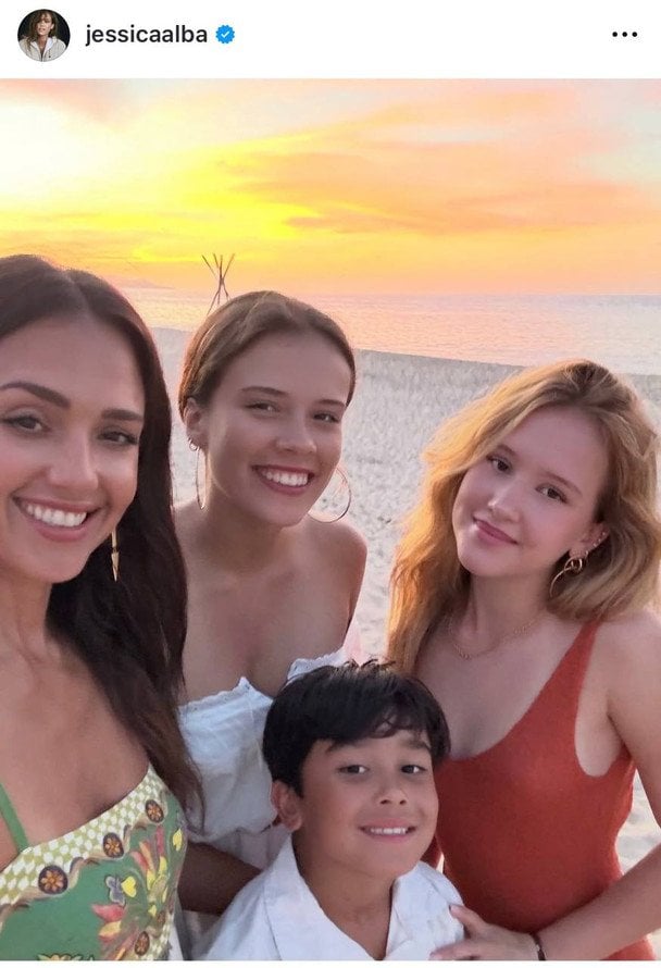 Джессіка Альба з&nbsp;дітьми / &copy; Инстаграм Джессики Альбы