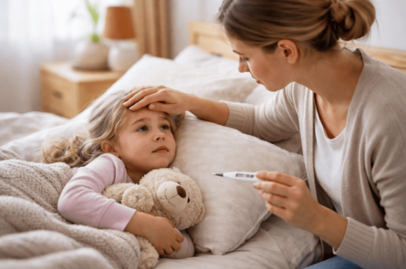 Що робити, якщо дитині не допомагає жарознижувальне?