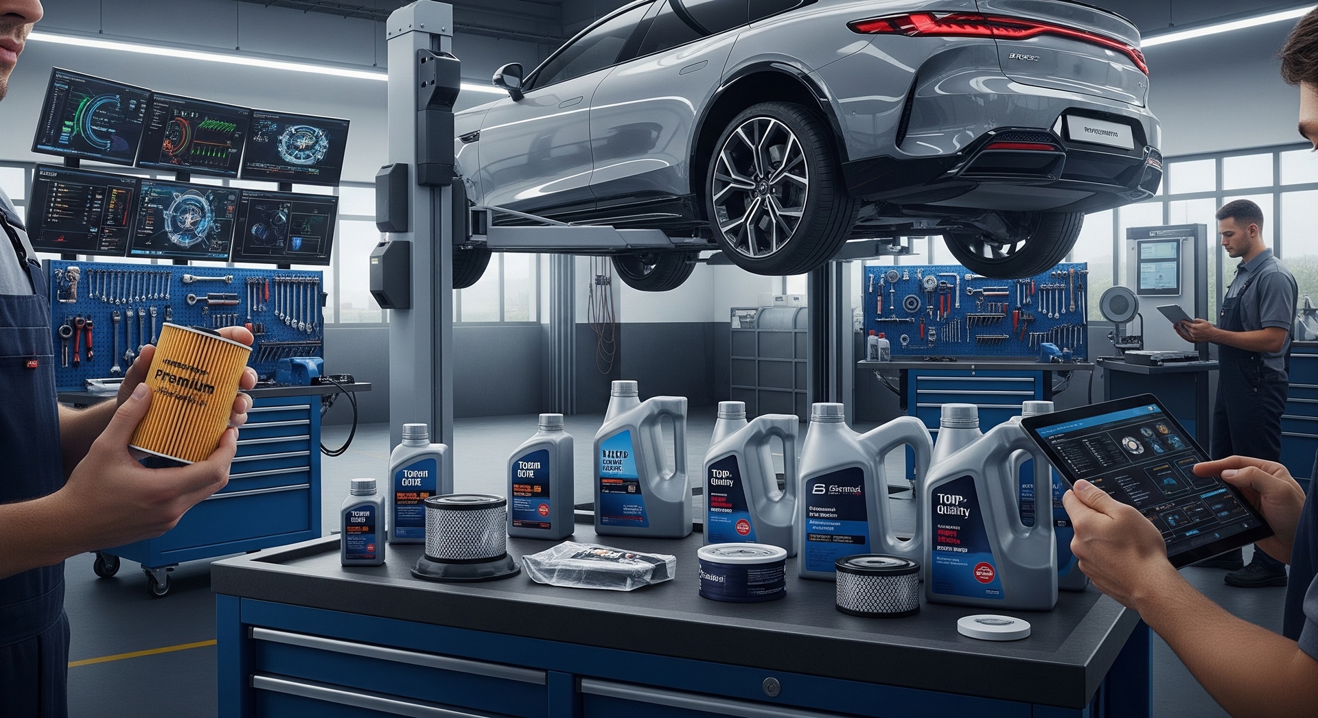 Критерии подбора комплектующих для технического обслуживания автомобиля