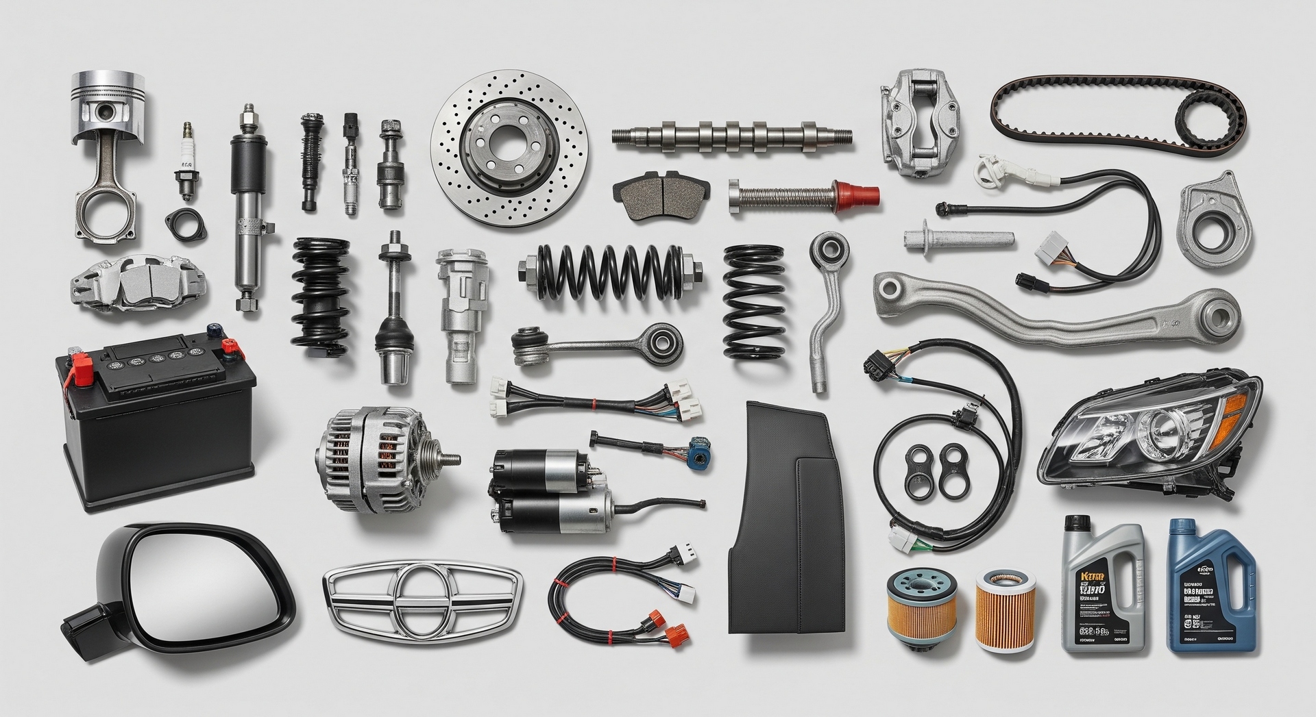 Критерии подбора комплектующих для технического обслуживания автомобиля