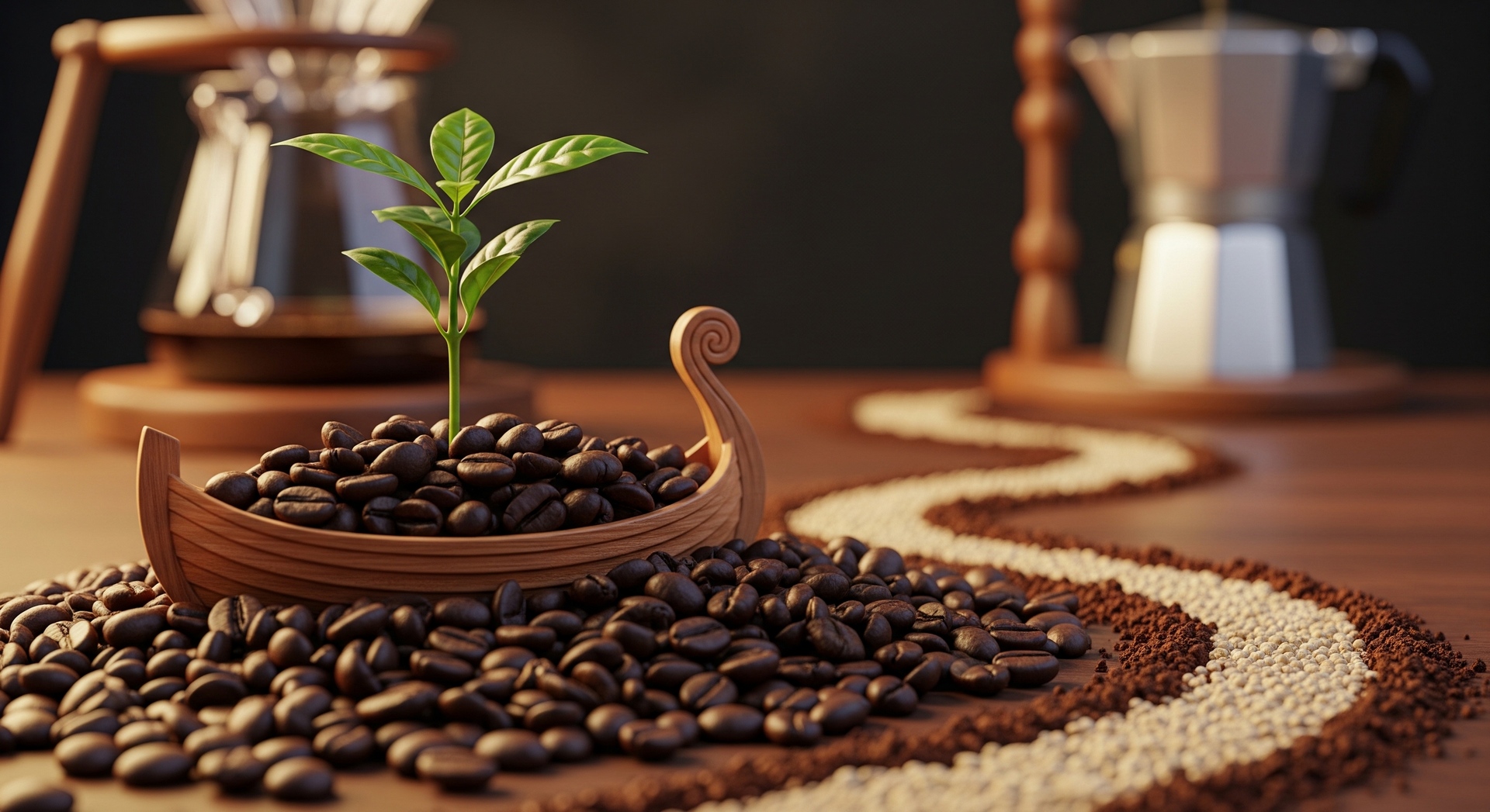 Кофе в зернах – секрет идеального вкуса от интернет-магазина ROOV