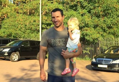Володимир Кличко з донькою / &copy; instagram.com/klitschko/