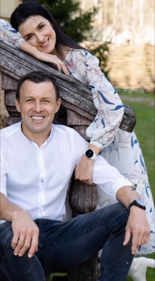 Валентина Хамайко з чоловіком / &copy; instagram.com/valentinakhamaiko