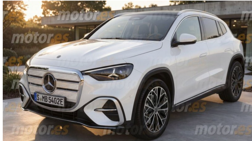Новий Mercedes GLA 2027 зміниться до невпізнання: електрокар отримає майже 700 км запасу ходу (ФОТО)