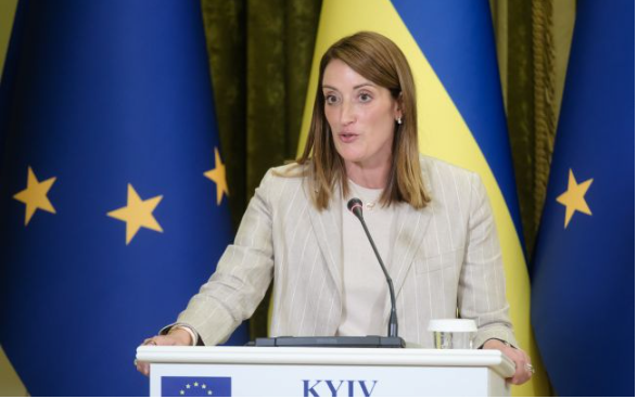 Україна має бути в ЄС: президентка Європарламенту закликала відкрити переговорні кластери