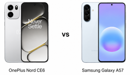 Автономність проти преміальності: порівняння OnePlus Nord CE 6 та Samsung Galaxy A57