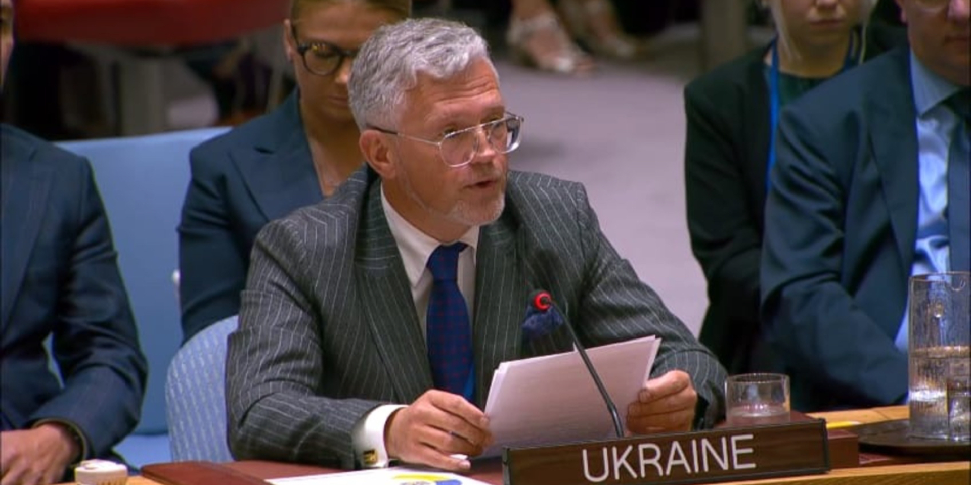 Мельник заявив, що&nbsp;Росії варто залишити ООН (Фото: МЗС України)