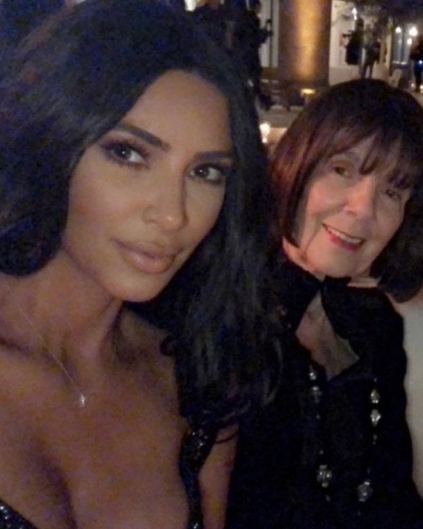 Кім Кардашян із&nbsp;бабусею / &copy; instagram.com/kimkardashian