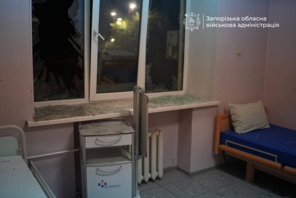Російські окупанти вдарили по дитячій лікарні у Запоріжжі: діти перебували в укритті