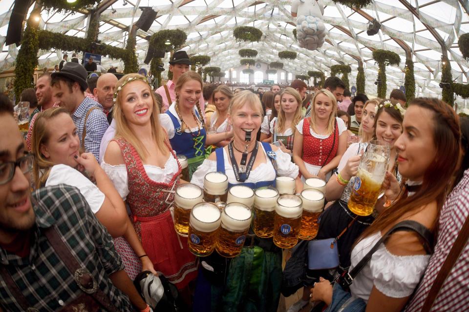 В Мюнхене стартовал фестиваль пива Октоберфест