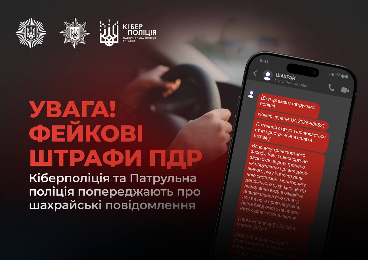 Водіям надсилають фейкові штрафи ПДР: як відрізнити підробку від справжньої постанови